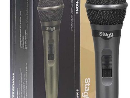 Microfone Dinâmico Cardioid SDMP15 Stagg Online Hot Sale