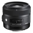 Objetiva Sigma 30mm F1.4 (A) DC HSM - Nikon Supply