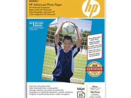 Papel Fotográfico HP Advanced Q8691A 10x15cm Glossy - 25 Folhas Discount