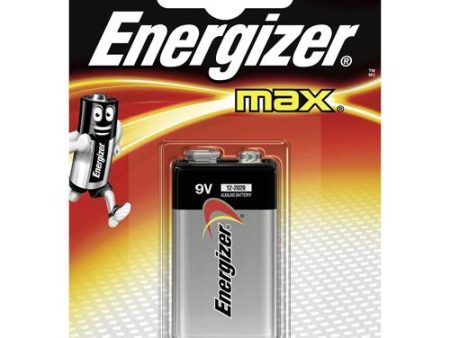 Pilha Energizer Max 9V 6LR61 Fashion