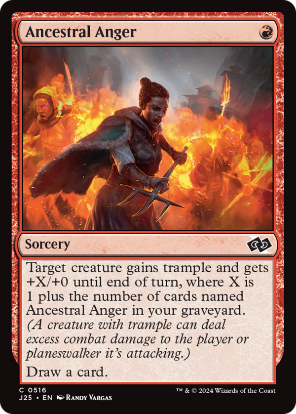 Ancestral Anger [Foundations Jumpstart] Supply