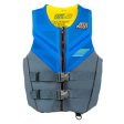 Yamaha Adult JetPilot Cause Neoprene 2-Buckle PFD-M-Blue Gray Hot on Sale