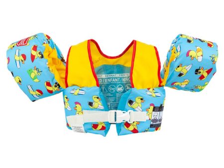 Yamaha Child JetPilot Lil Wing Man PFD-Blue Yellow Red-One Size For Sale