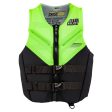 Yamaha Adult JetPilot Cause Neoprene 2-Buckle PFD-2X-Green Black Fashion