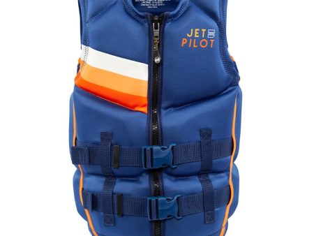 Yamaha Men s JetPilot Armada Neoprene 2-Buckle PFD-Navy Orange White-M Sale