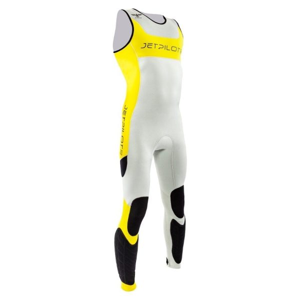 JetPilot F-86 Neoprene Ultimate Wetsuit John - Men s - Gray Yellow Black - 2X Supply