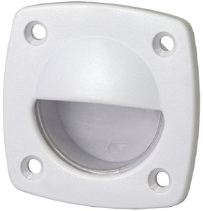 Cook Mfg - LED Courtesy Companion Way Light With Exposed Fasteners and White Plastic Bezel, White LEDs - LED51876DP Online Hot Sale