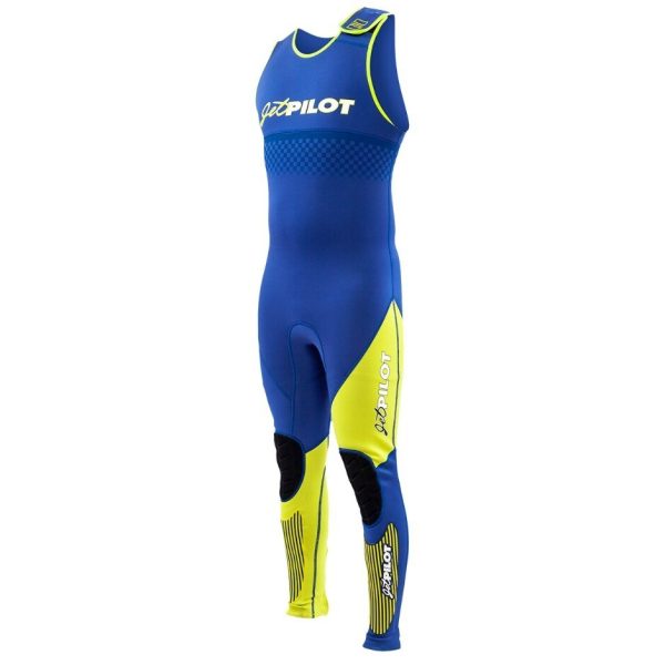 JetPilot Vintage Neoprene Wetsuit John - Men s - Navy Neon Yellow - L Cheap