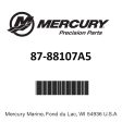 Mercury - Ignition Key Switch Kit - 87-88107A5 For Cheap