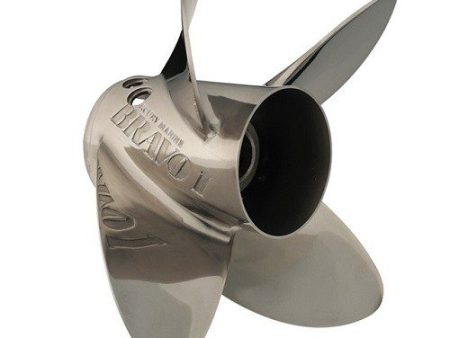 Mercury - Bravo I OC Lab Finished Racing Propeller - 4-Blade - 150 to 400 HP Outboard Only - 14.75 Dia. - 22.5 Pitch - 48-8M0144040 Discount