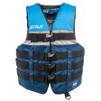 Yamaha Men s JetPilot S1 20215 Nylon 4-Buckle PFD -Blue Gray White-2X - 3X Online now