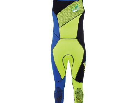 JetPilot Vintage Class Neoprene John Wetsuit - Green Blue - Green Blue Black - S For Discount