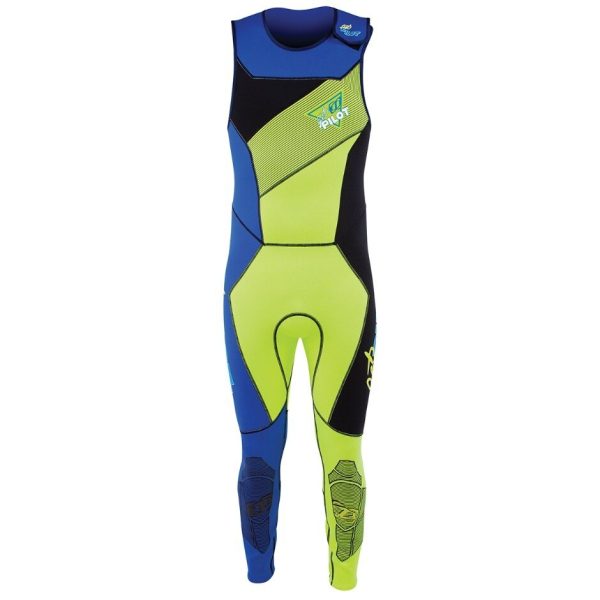 JetPilot Vintage Class Neoprene John Wetsuit - Green Blue - Green Blue Black - S For Discount