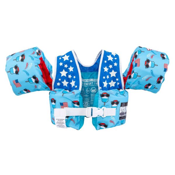 Yamaha Child JetPilot Lil Wing Man PFD-Blue Red White-One Size on Sale