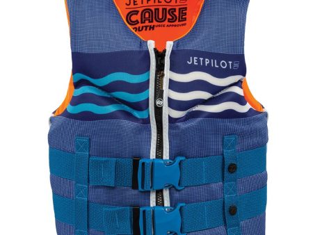 Yamaha Youth JetPilot Cause Neoprene PFD-One Size-Blue Discount