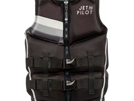 Yamaha Men s JetPilot Armada Neoprene 2-Buckle PFD-Black Gray White-M For Sale