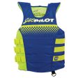 Yamaha Men s JetPilot Vintage Nylon Side Entry 3-Buckle PFD-S - M-Navy Neon Yellow Discount