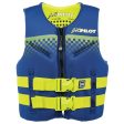 Yamaha Youth JetPilot Nylon Vintage Side Entry Buckle PFD-Navy Neon Yellow-Adult For Cheap