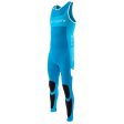 JetPilot F-86 Neoprene Ultimate Wetsuit John - Men s - Aqua Black - L Hot on Sale