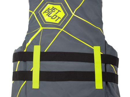 Yamaha Men s JetPilot Strike 17214 Nylon PFD-Gray-4X Discount