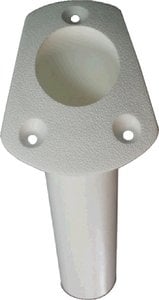 Cook Mfg - Angled 30 Degree Rod Holder 8-3 4  L Fits 2  Hole, White - RH1FWDP Sale