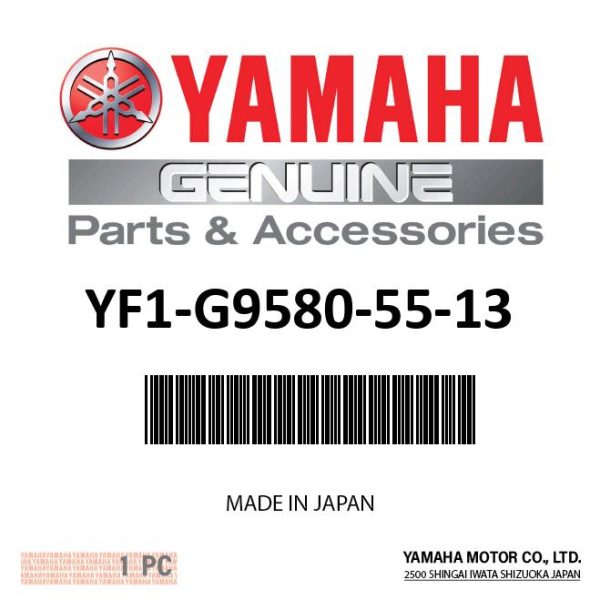 Yamaha - Tube (breather) - YF1-G9580-55-13 For Discount