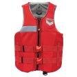 Yamaha Men s JetPilot Fleet Neoprene 2-Buckle PFD-XL - 2XL-Red Grey Supply