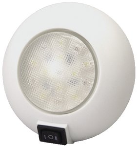 Cook Mfg - T-H Marine LED Surface Mount Red White Dome Light With Switch - 4  Diameter - LED51830DP Online now