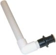 Cook Mfg - Push In Overflow Drain Tube 90 Degree Fits All 1-1 8  T-H Thru Hulls, 12  L - ODT190DP Online now