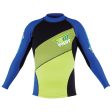 JetPilot Vintage Class Neoprene Wetsuit Jacket - Green Blue Black - 2X Online