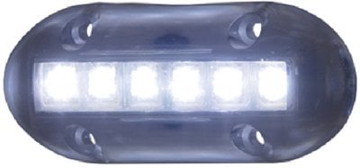 Cook Mfg - High Intensity LED Underwater Lights, 6 White LEDs - LED51866DP Fashion