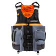 Yamaha JetPilot Helmsman Neoprene 2-Buckle PFD-L - XL-Black Gray Orange Online