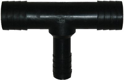 Cook Mfg - Reducing Tee For Hose 1-1 2 x 3 4 x 1-1 2  , Black - TEE150DP For Cheap