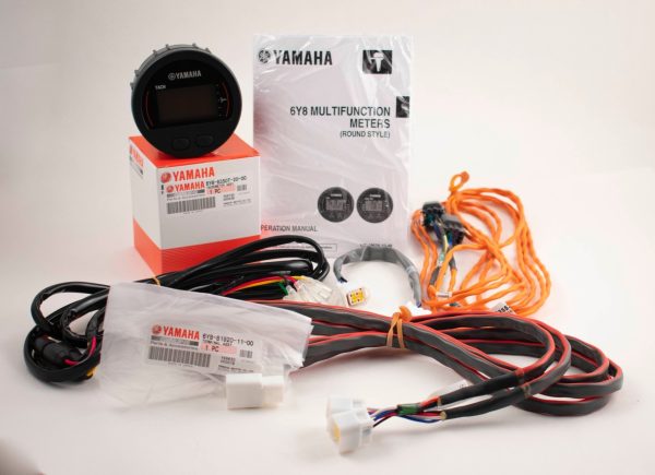 Yamaha Command Link Single Engine Gauge Kit - 6Y8-0E83R-81-00 - Tachometer Only Supply