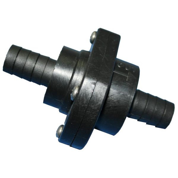 Cook Mfg - Inline Scupper Double Barb, Black - ILS750DP Hot on Sale