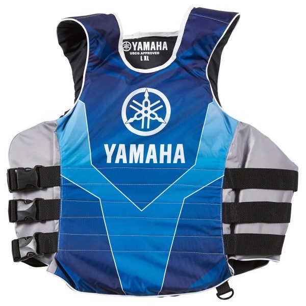 Men s Yamaha Nylon Side-Entry PFD 18VSE - Black - Large   X-Large on Sale