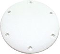 Cook Mfg - Designer Series Screw Down Deck Plate 8  OD, Polar White - DSSDP22DP Sale