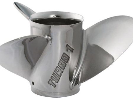 Yamaha K Series Turbo 1 Stainless Steel Propeller - 3 Blade - 13.25 Dia - 13 Pitch - RH Rotation - MAR-13213-TR-D0 Cheap